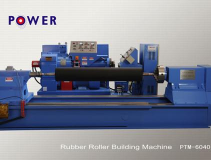 The NBR Rubber Roller Covering Machine